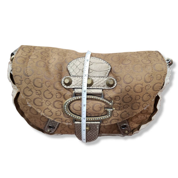 Guess Suede & Fur Purse and Change Purse • Several different ways to wear - Picture 10 of 12